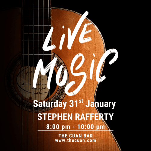 Black White Photocentric Live Music Poster (500 x 500 px) (500 x 500 px)